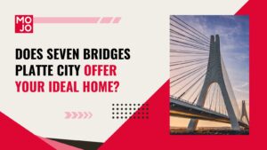 Beautiful view of Seven Bridges Platte City, showcasing scenic walking paths, lush greenery, and modern bridge architecture.