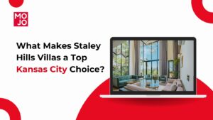 Promotional blog header image for Staley Hills Villas highlighting top Kansas City living with stylish interiors.