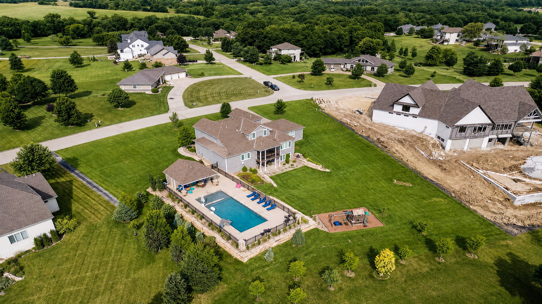 Cedar Creek Olathe Luxury Homes visual planning example