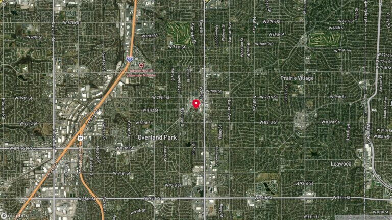 Overland Park area aerial map - MoJo Real Estate Team