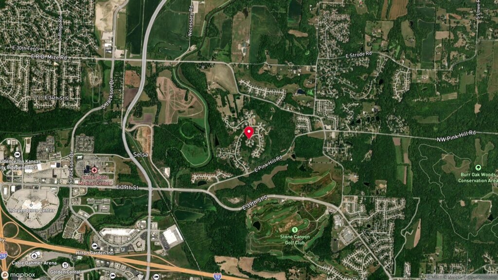 Saddle Ridge area aerial map - MoJo Real Estate Team